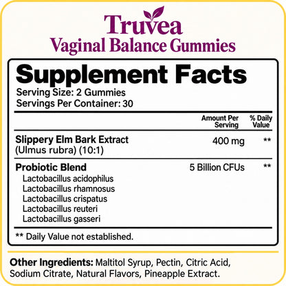 Vaginal Balance Gummies - Daily Support for pH Balance, Freshness & Confidence