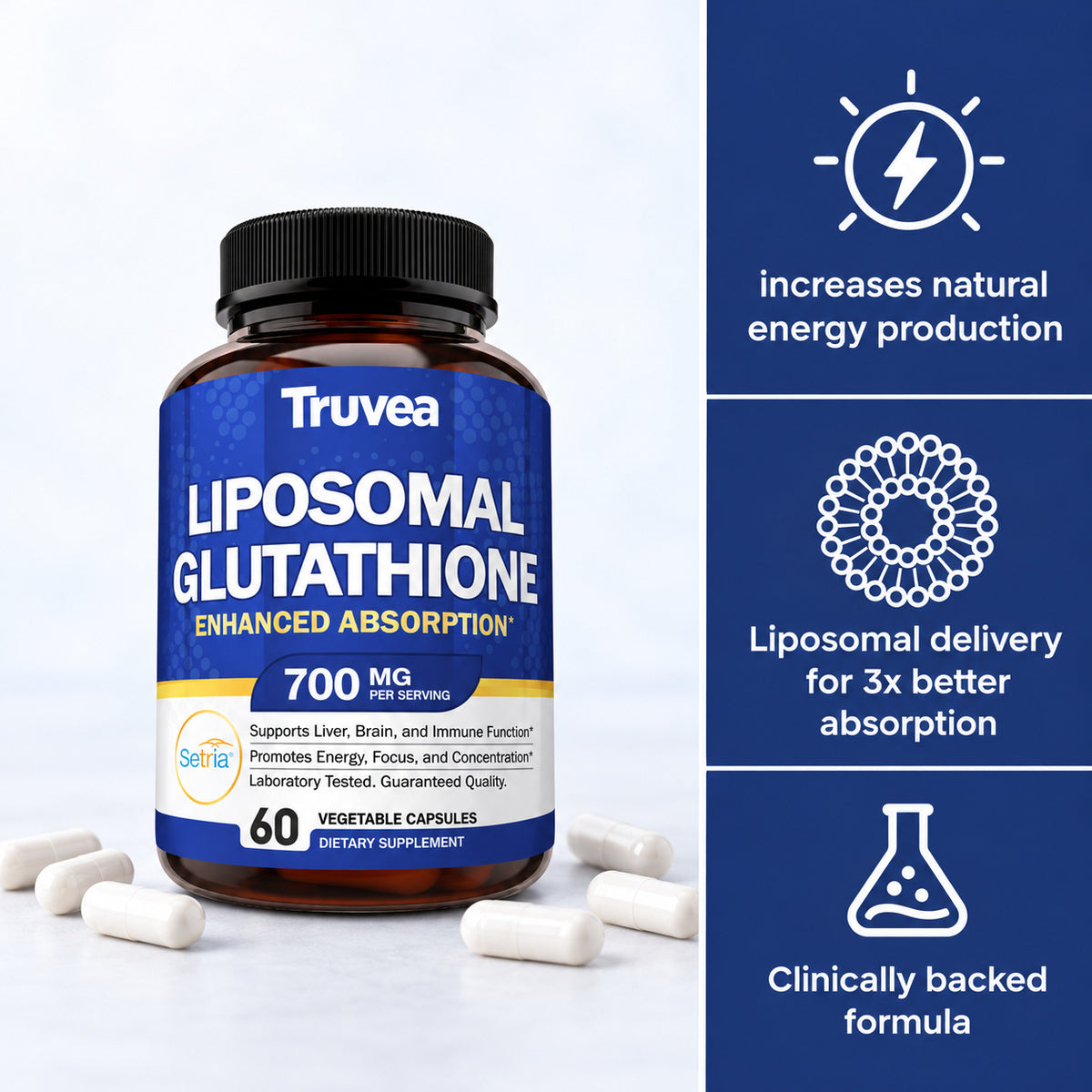 Liposomal Glutathione - Daily Cellular Energy Support